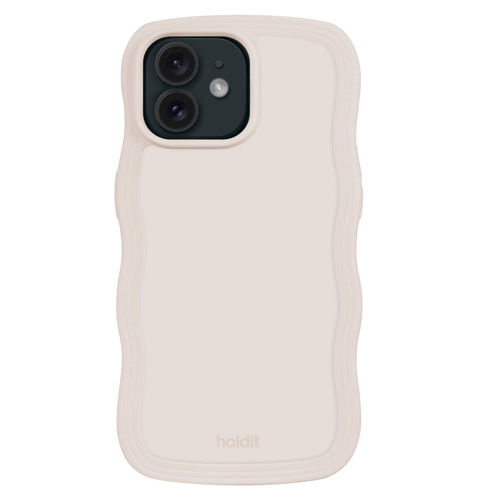 iPhone 12 / 12 Pro Holdit Wavy Case - Light Beige