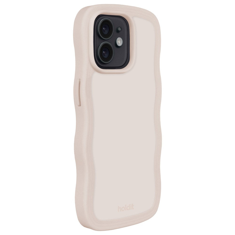 iPhone 12 / 12 Pro Holdit Wavy Case - Light Beige