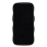 iPhone 15 Pro Holdit Wavy Case - Black / Mirror