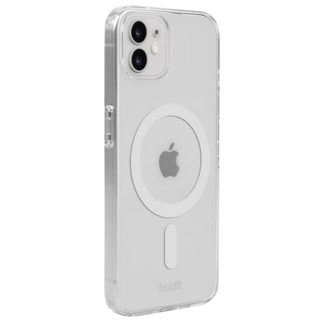 Holdit iPhone 12 / 12 Pro MagSafe Mobil Cover - Transparent / White