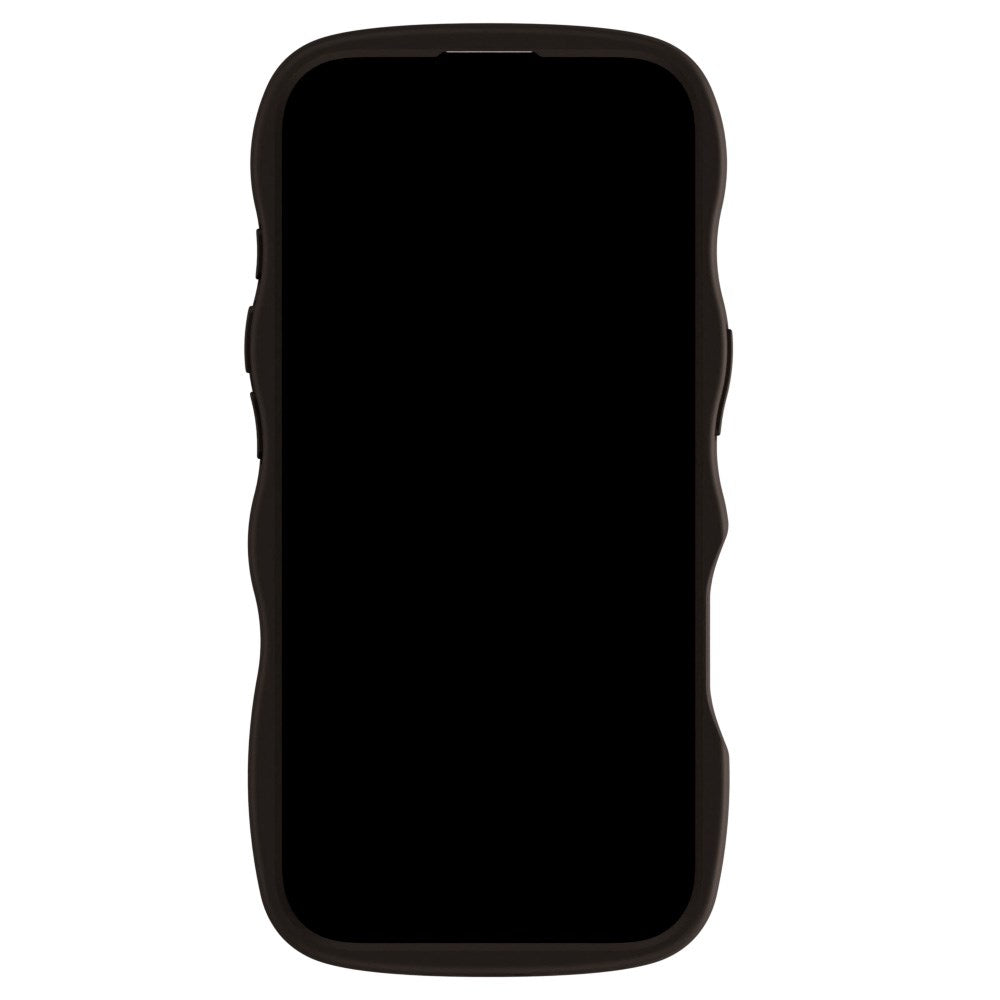 iPhone 16 Pro Holdit Wavy Case - Sort / Transparent