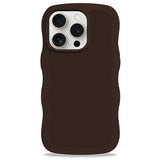 iPhone 15 Pro Max Holdit Wavy Case - Chocolate