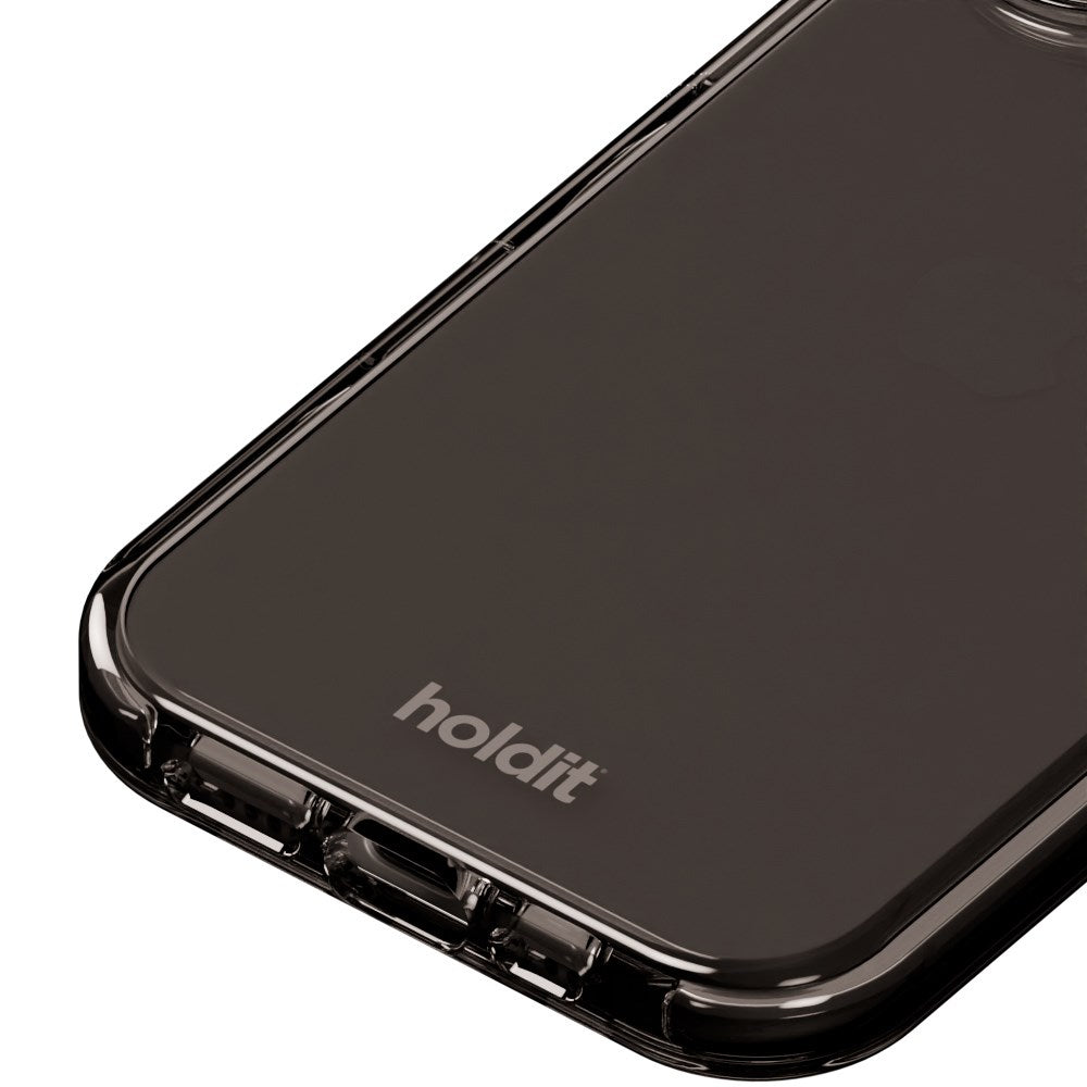 Holdit iPhone 16 Seethru Mobil Cover - Black