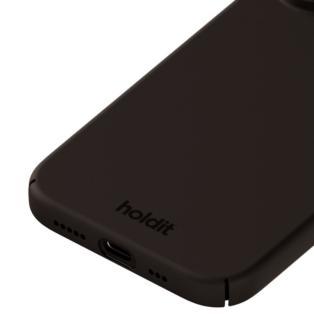 Holdit iPhone 16 Slim Plastic Cover - Black