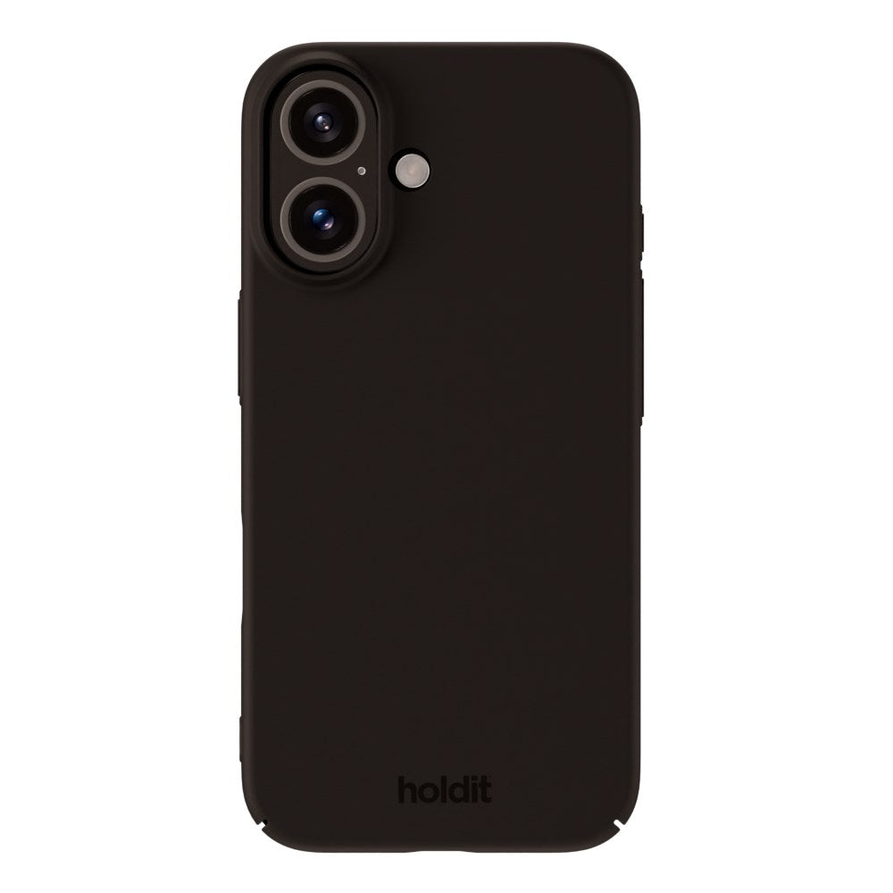 Holdit iPhone 16 Plus Slim Plastic Cover - Black