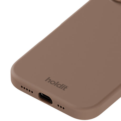 Holdit iPhone 16 Plus Soft Touch Silikone Mobil Cover - Mocha Brown