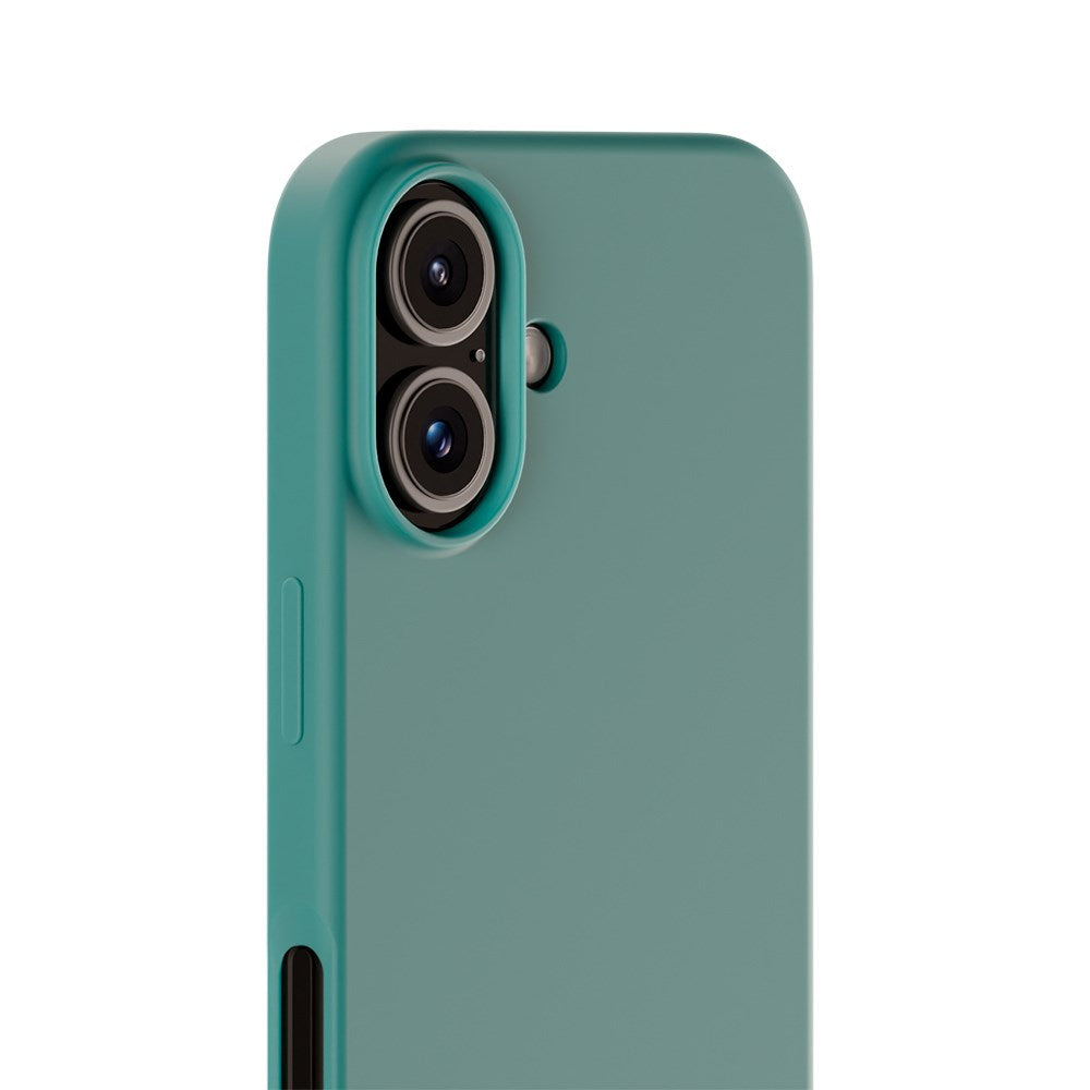 Holdit iPhone 16 Plus Soft Touch Silikone Mobil Cover - Moss Green