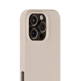 Holdit iPhone 16 Pro Soft Touch Silikone Mobil Cover - Light Beige