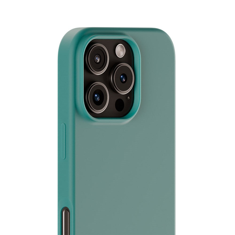 Holdit iPhone 16 Pro Soft Touch Silikone Mobil Cover - Moss Green