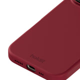 Holdit iPhone 16 Pro Soft Touch Silikone Mobil Cover - Red Velvet