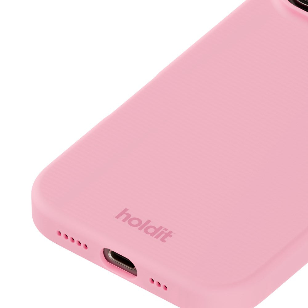 Holdit iPhone 16 Pro Max Soft Touch Silikone Mobil Cover - Pink