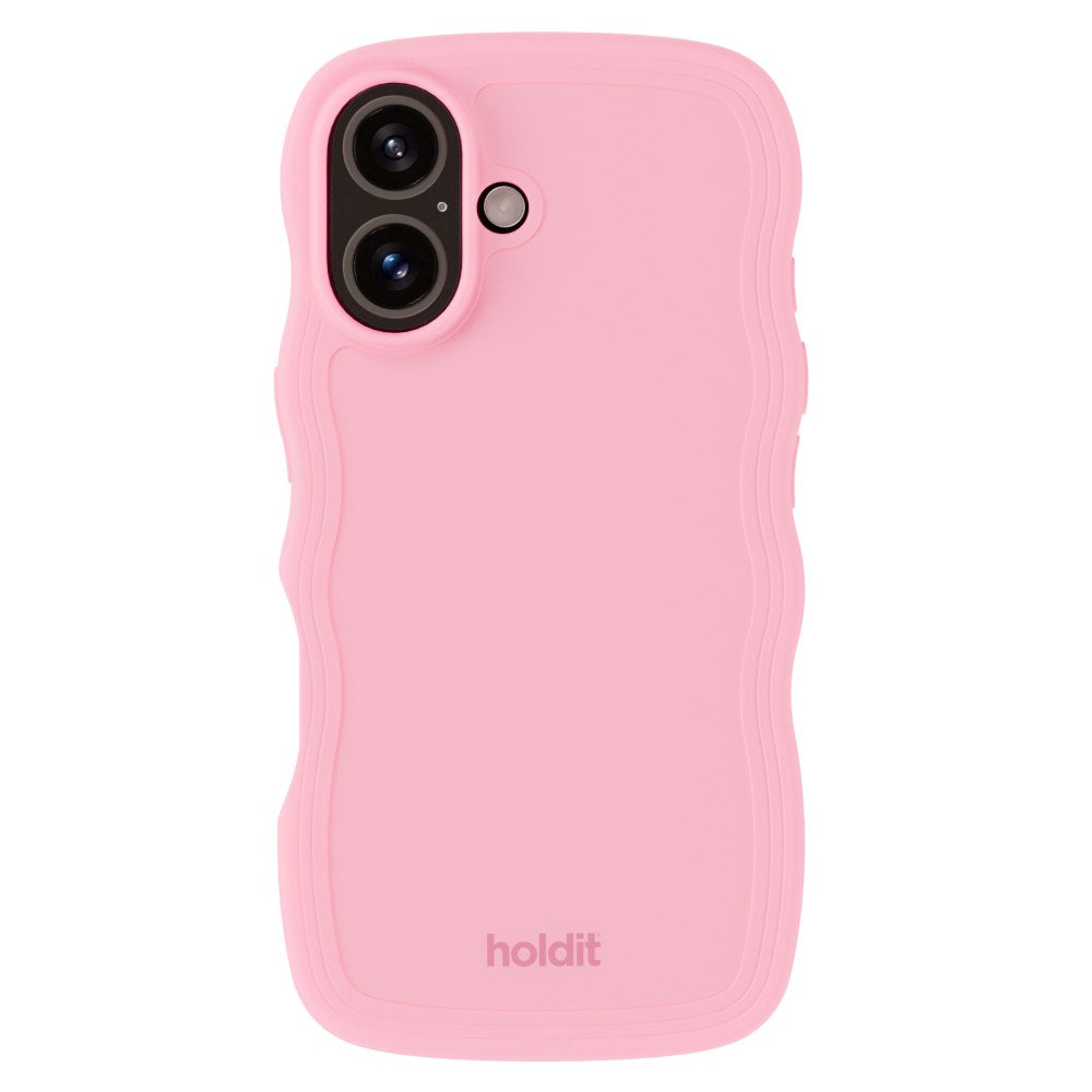 iPhone 16 Holdit Wavy Case - Pink