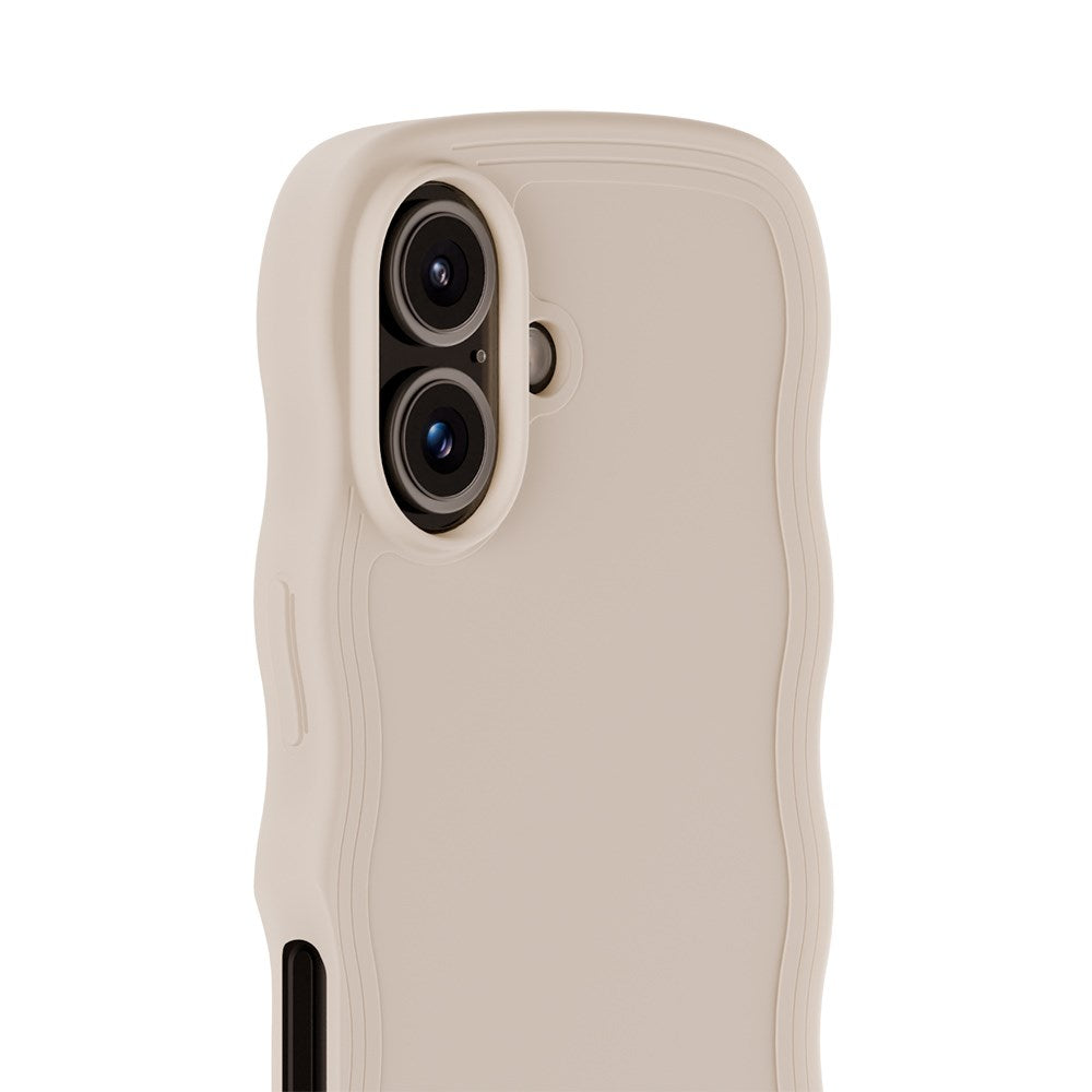 iPhone 16 Holdit Wavy Case - Beige