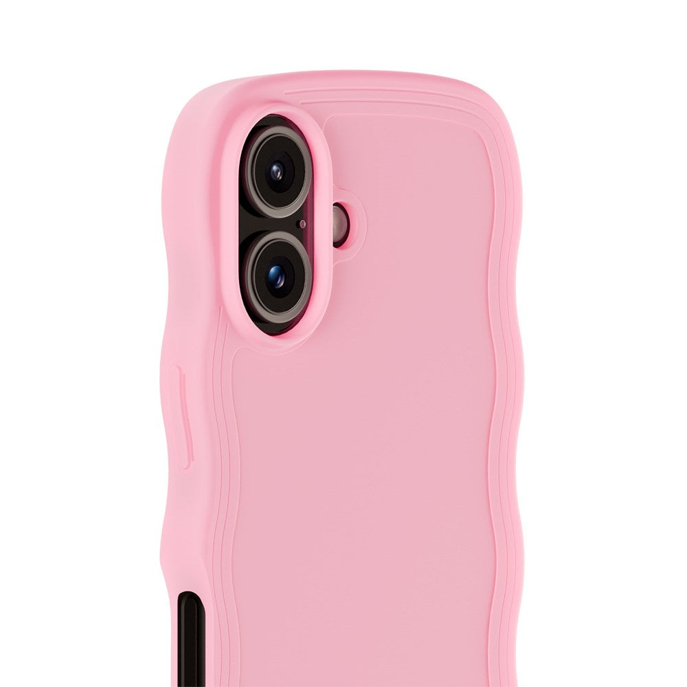 iPhone 16 Plus Holdit Wavy Case - Pink