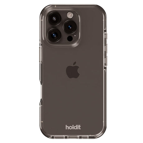 Holdit iPhone 16 Pro Seethru Mobil Cover - White