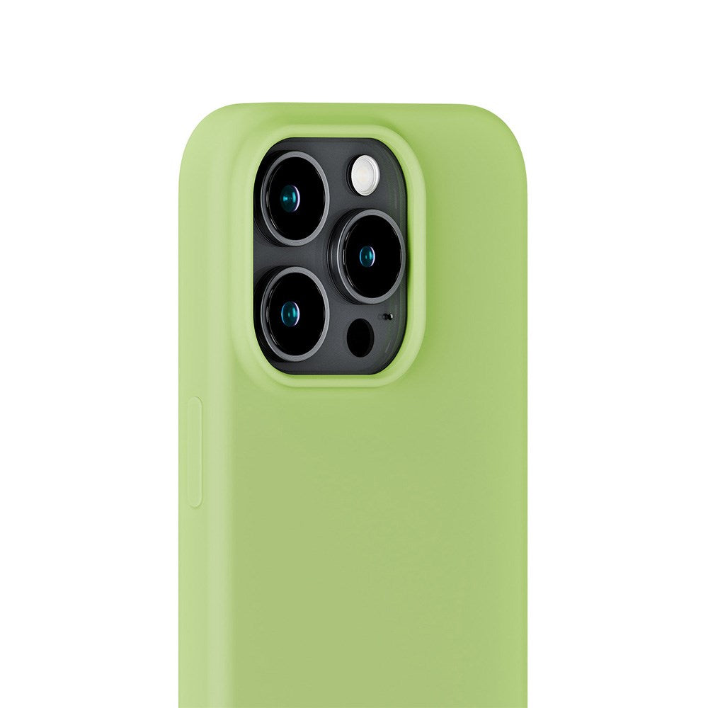 Holdit iPhone 15 Pro Max Soft Touch Silikone Mobil Cover - Matcha