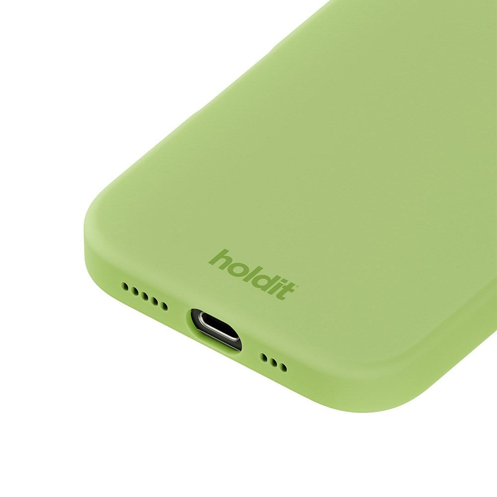 Holdit iPhone 16 Pro Soft Touch Silikone Mobil Cover - Matcha
