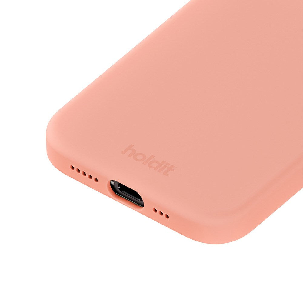 Holdit iPhone 15 Pro Max Soft Touch Silikone Mobil Cover - Pink Grape