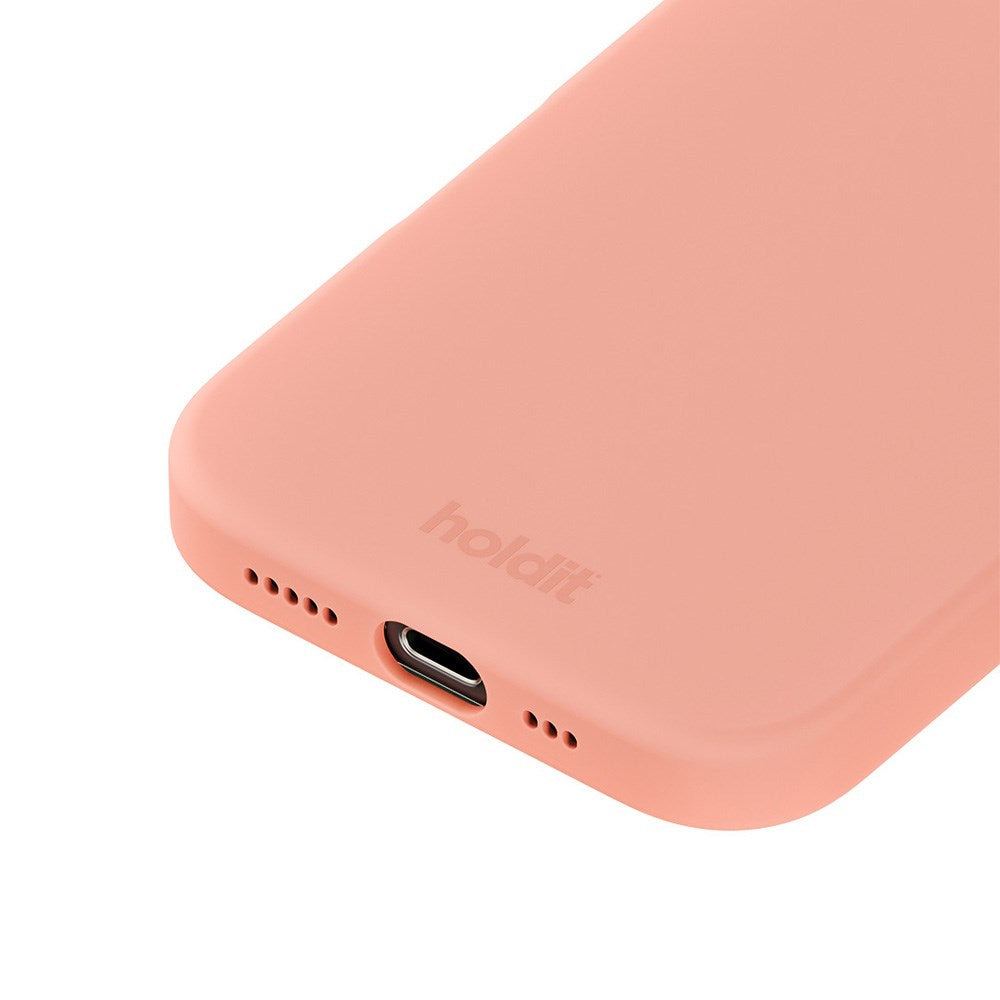 Holdit iPhone 16 Pro Max Soft Touch Silikone Mobil Cover - Pink Grape