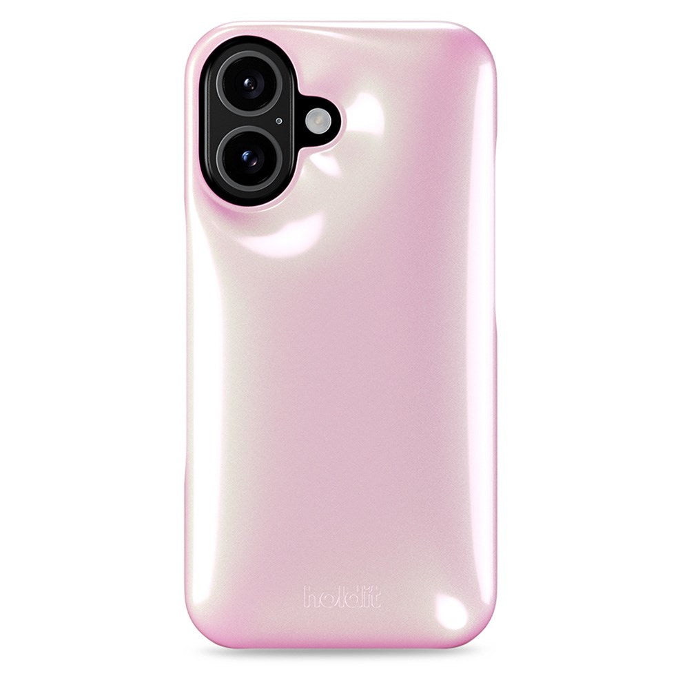 iPhone 16 Holdit Puffy Case - Glazed Pink