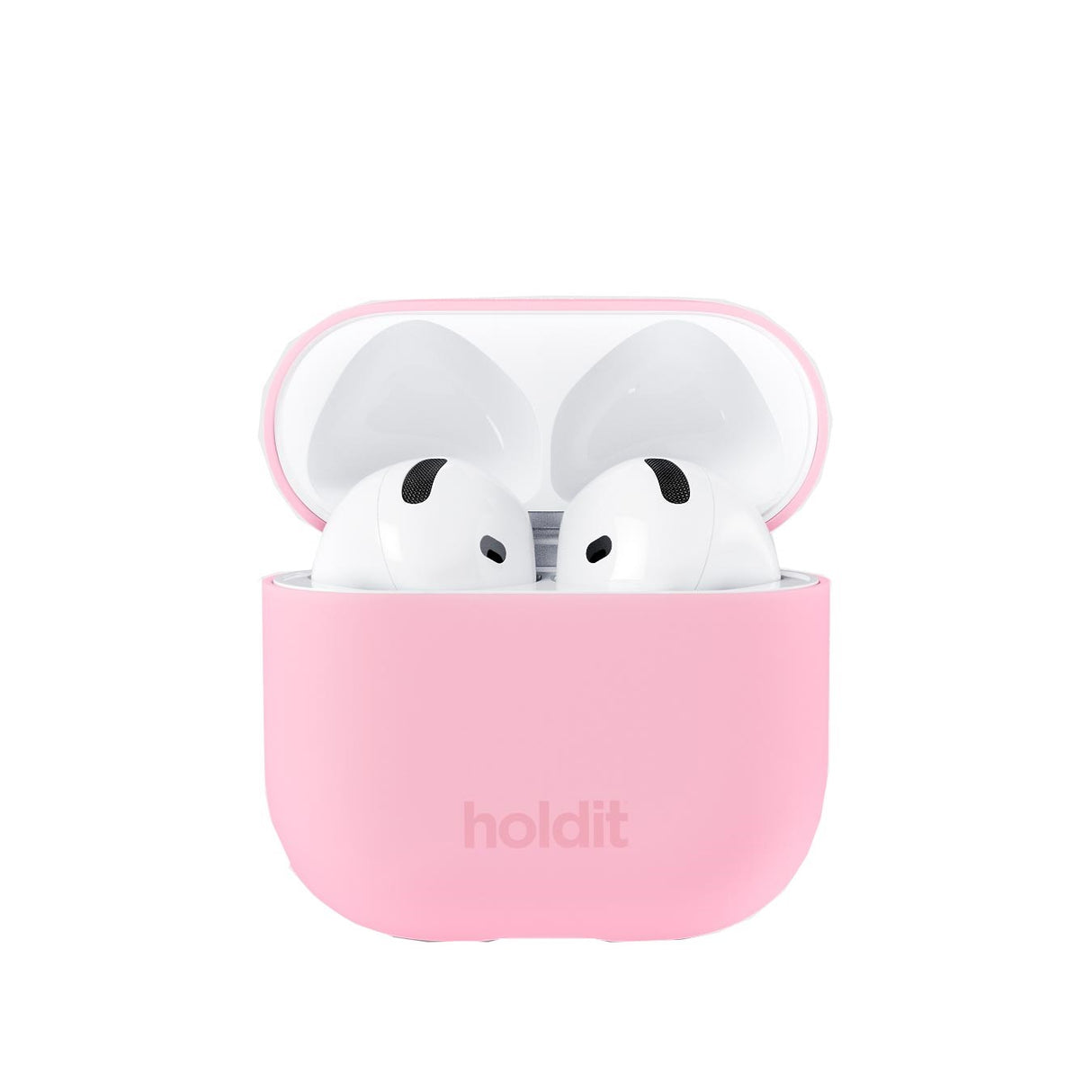 Holdit Silikone Cover Til AirPods 4 - Pink