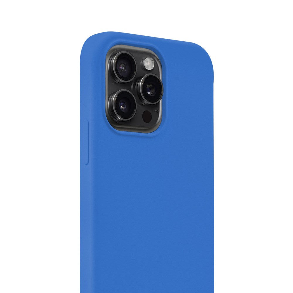 Holdit iPhone 15 Pro Soft Touch Silikone Mobil Cover - Sky Blue