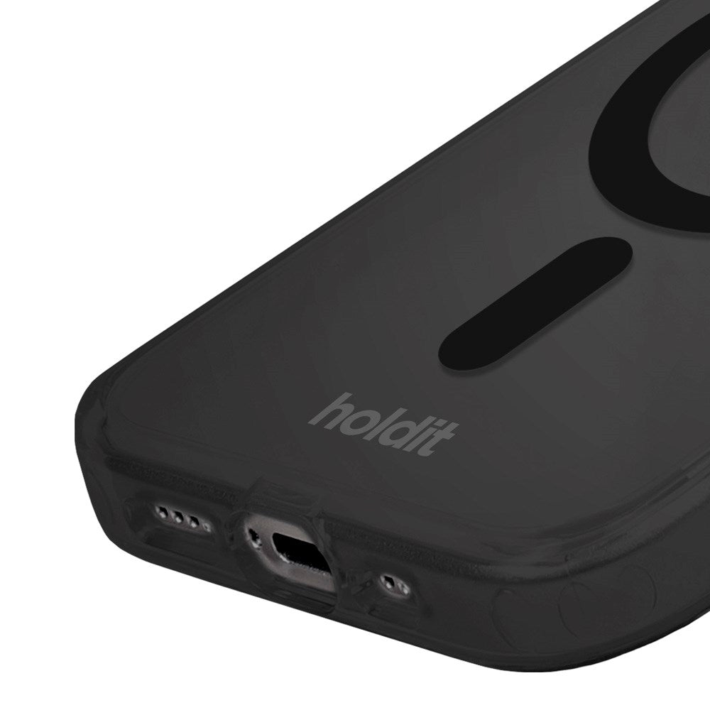 Holdit iPhone 15 / 14 / 13 MagSafe Mobil Cover - Black