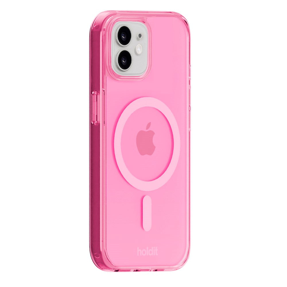 Holdit iPhone 12 / 12 Pro MagSafe Mobil Cover - Pink
