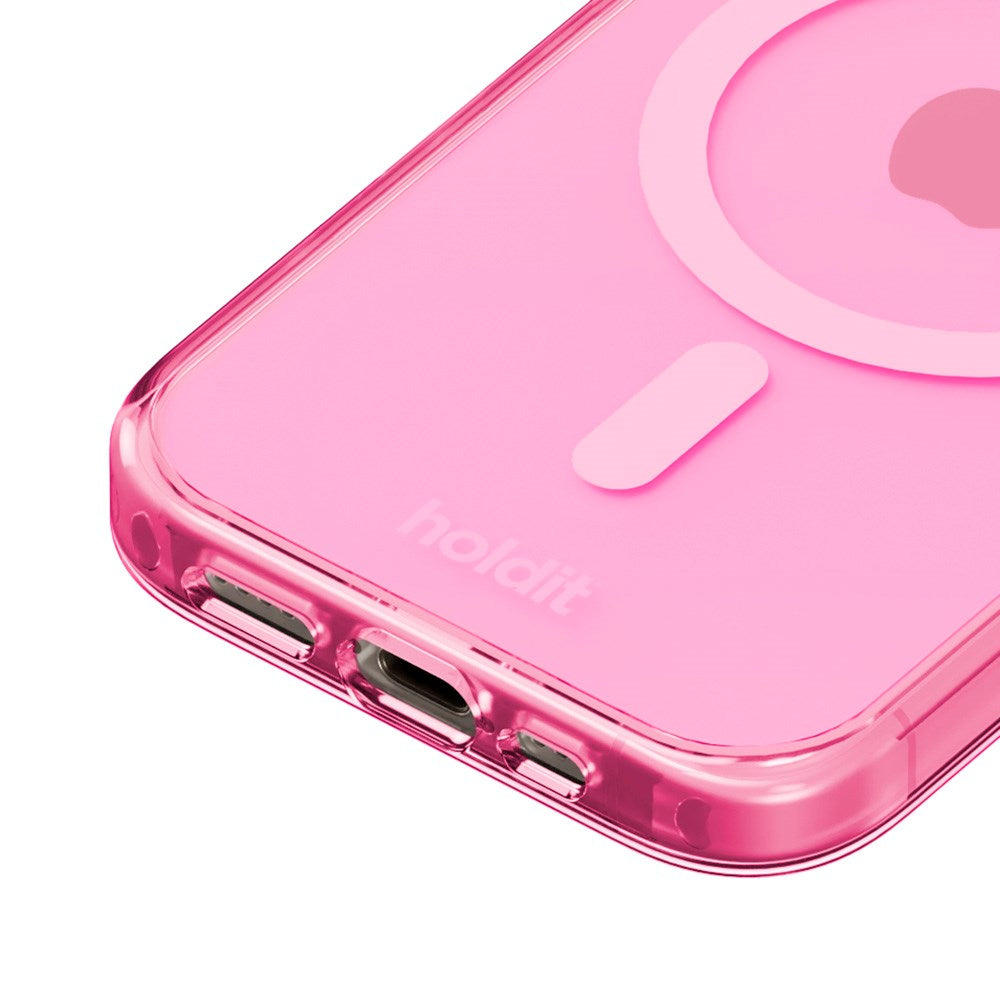 Holdit iPhone 12 / 12 Pro MagSafe Mobil Cover - Pink