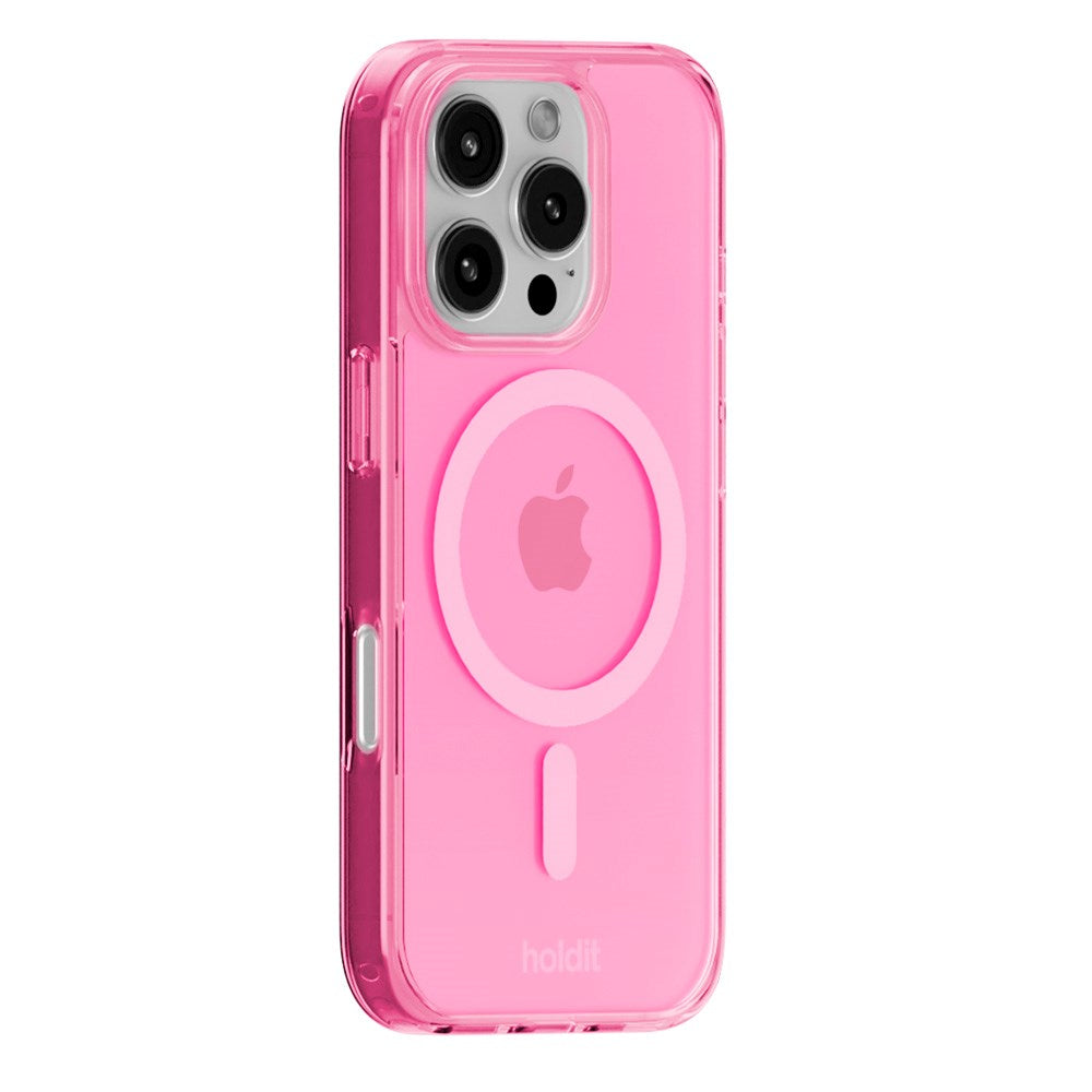 Holdit iPhone 16 Pro Max MagSafe Mobil Cover - Pink