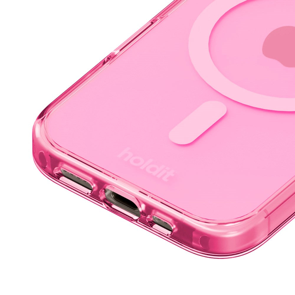 Holdit iPhone 16 Pro Max MagSafe Mobil Cover - Pink