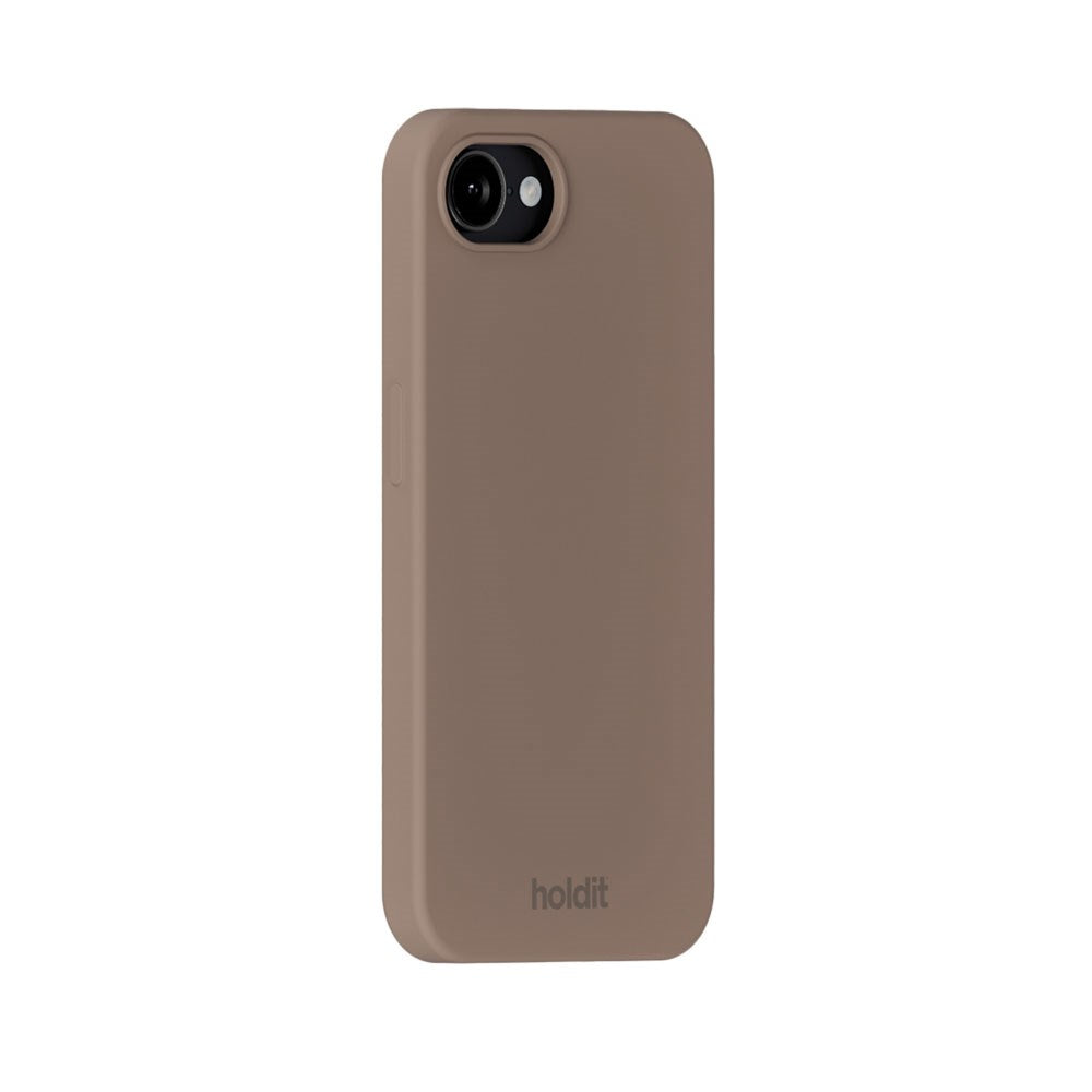 Holdit iPhone 16e Soft Touch Silikone Mobil Cover - Mocha Brown