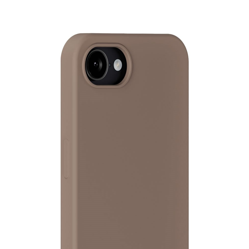 Holdit iPhone 16e Soft Touch Silikone Mobil Cover - Mocha Brown