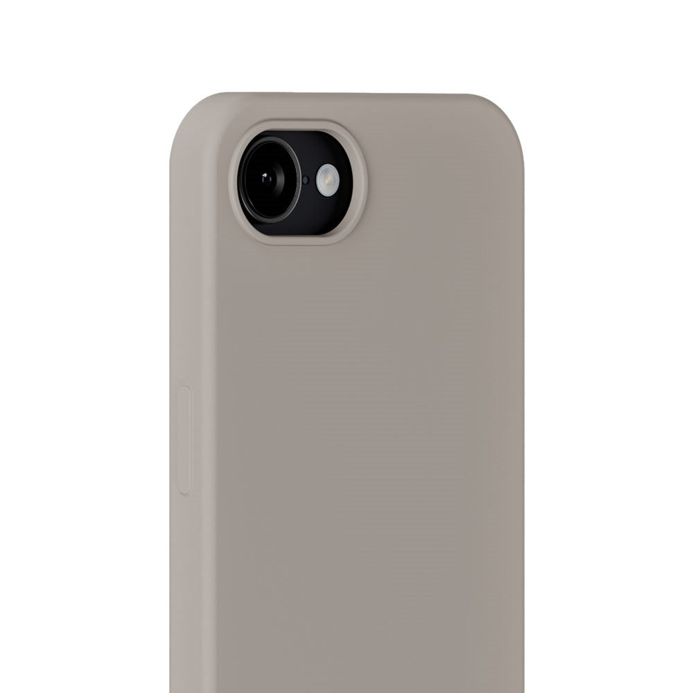 Holdit iPhone 16e Soft Touch Silikone Mobil Cover - Taupe
