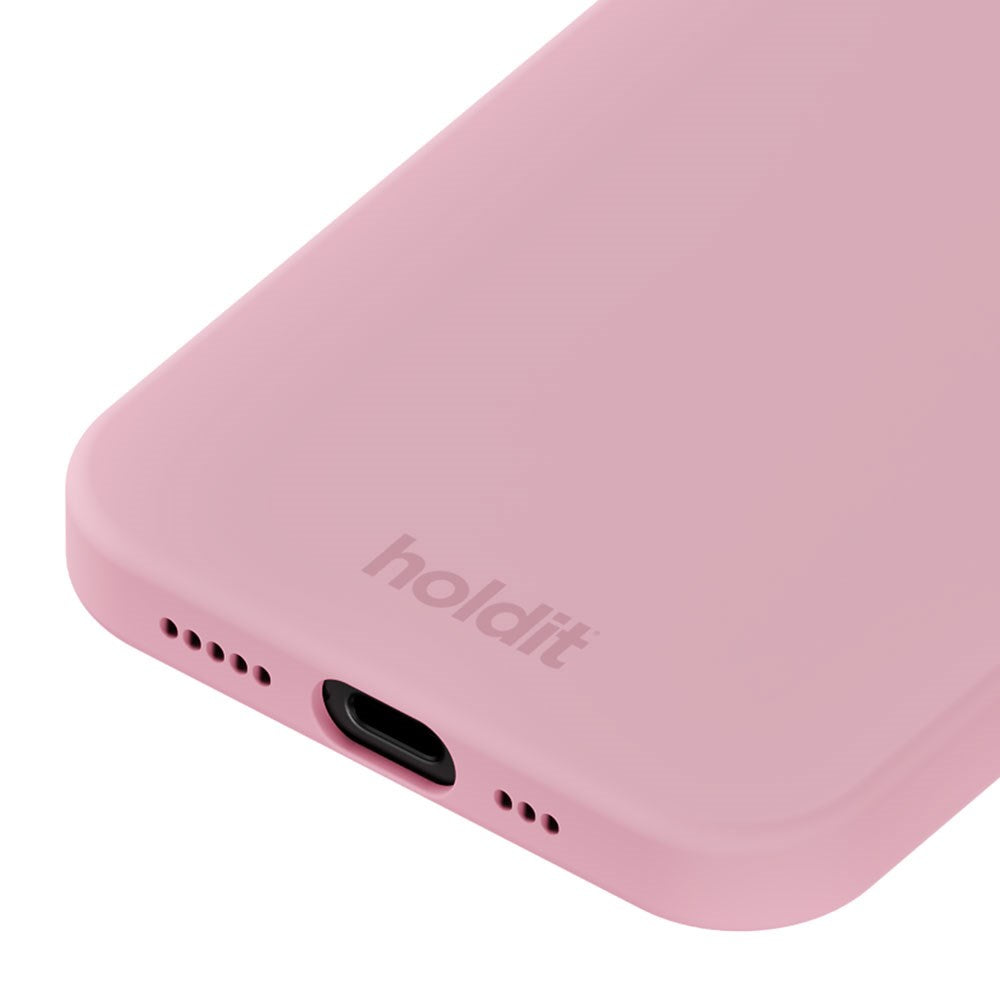 Holdit iPhone 16e Soft Touch Silikone Mobil Cover - Pink