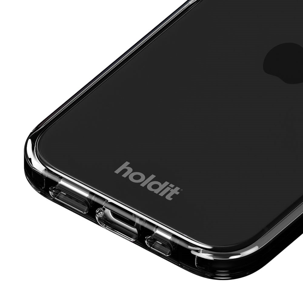 Holdit iPhone 16e Seethru Mobil Cover - Black