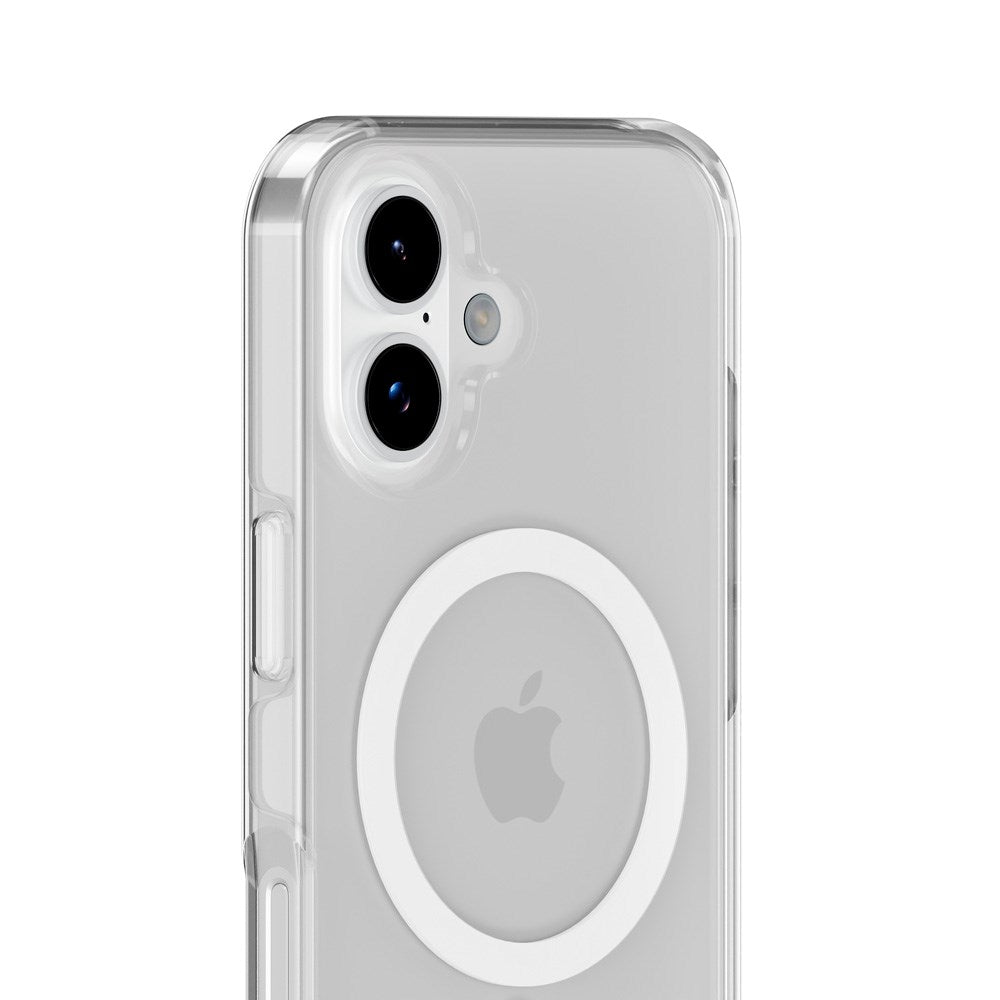 iPhone 17 Holdit MagSafe Cover - Transparent / White