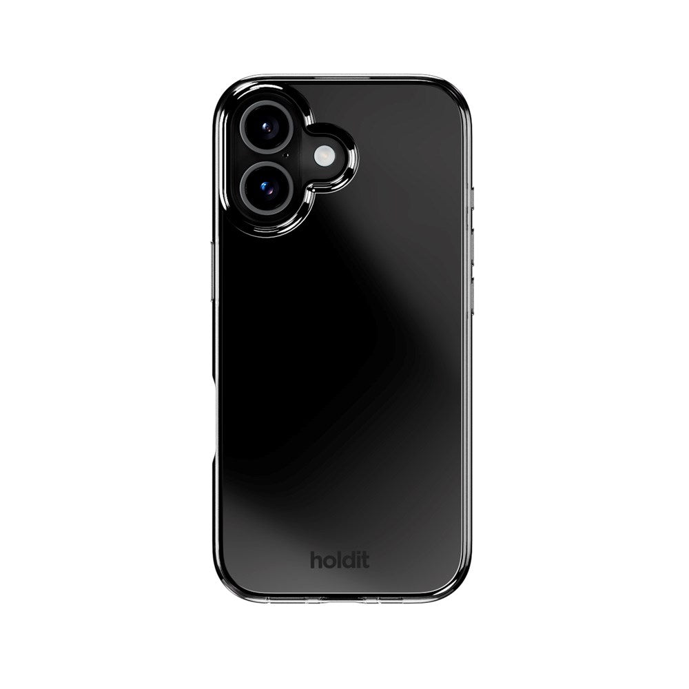 iPhone 17 Holdit Mirror Cover - MagSafe Kompatibel - Sort