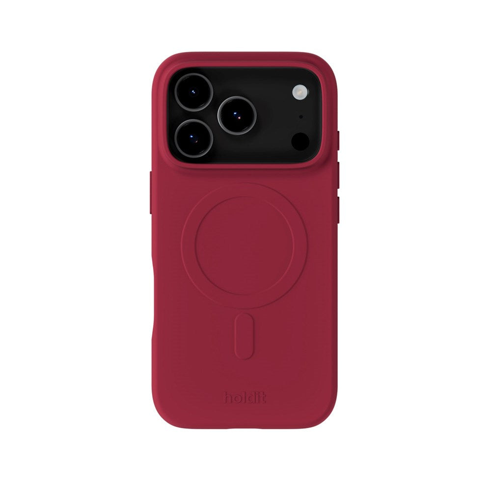 iPhone 17 Pro Max Holdit Soft MagSafe Cover - Red Velvet
