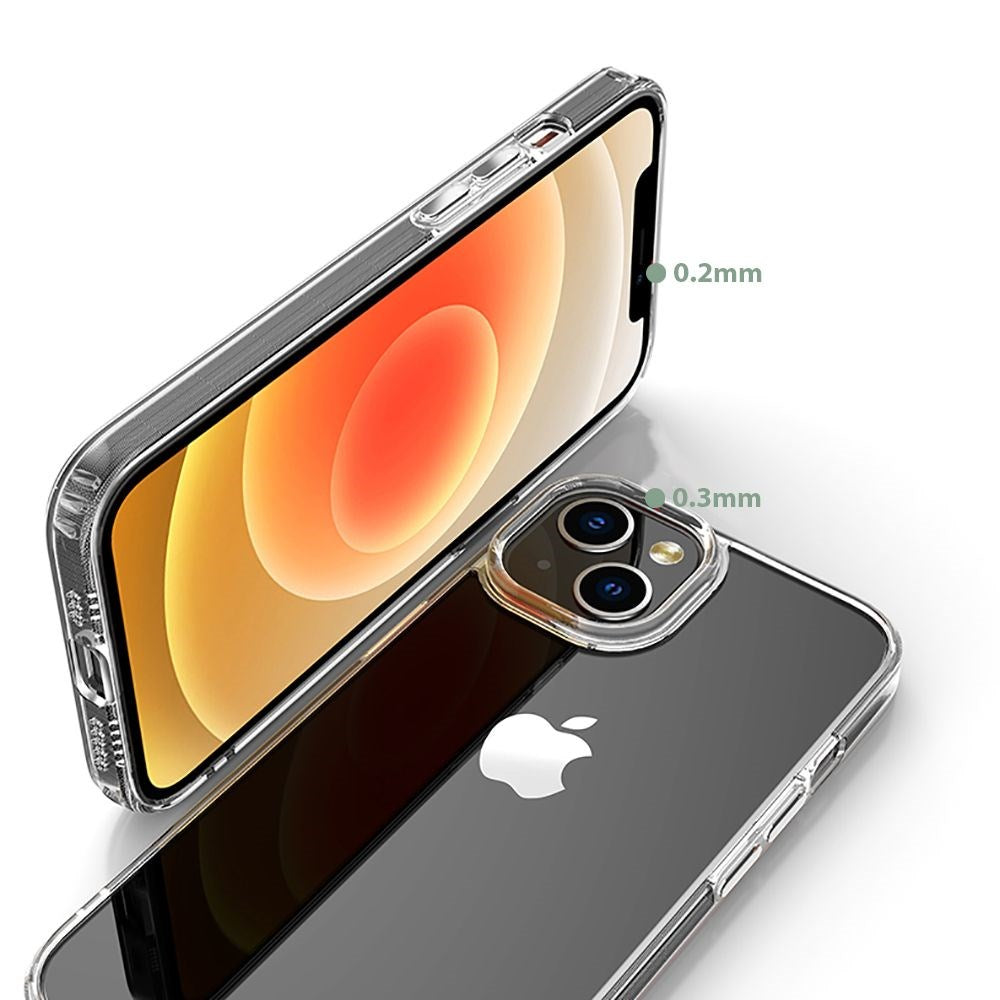 Tech-Protect iPhone 11 Flexair Hybrid Bagside Cover - Gennemsigtig