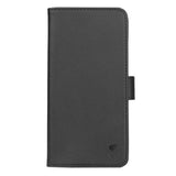 Samsung Galaxy A22 (5G) GEAR Leather Wallet Cover - Sort