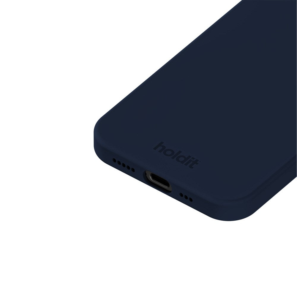 Holdit iPhone 17e / 16e Soft Touch Silikone Mobil Cover - Midnight Blue