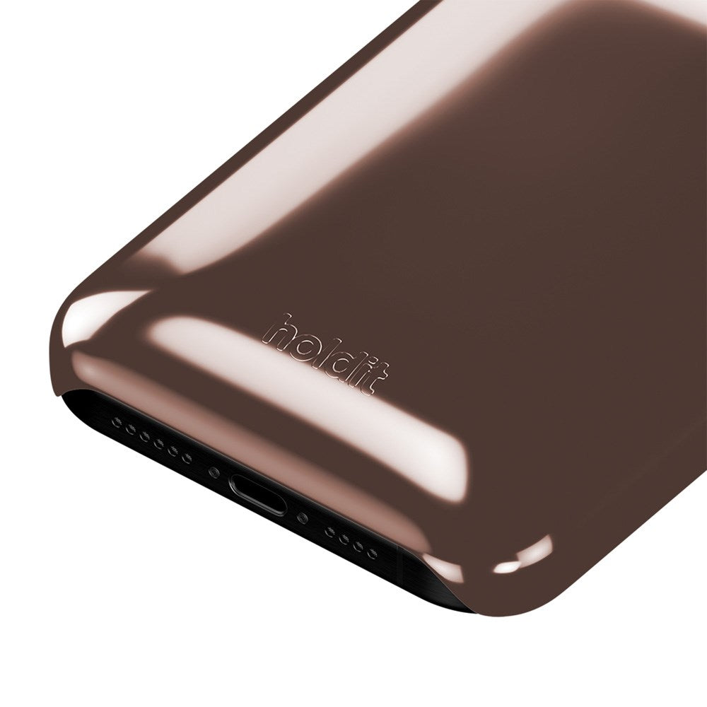 iPhone 16 Pro Max Holdit Puffy Case - Chocolate