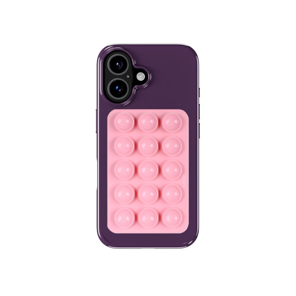 Holdit Sticky Plate Suction Grip - MagSafe Kompatibel - Pink