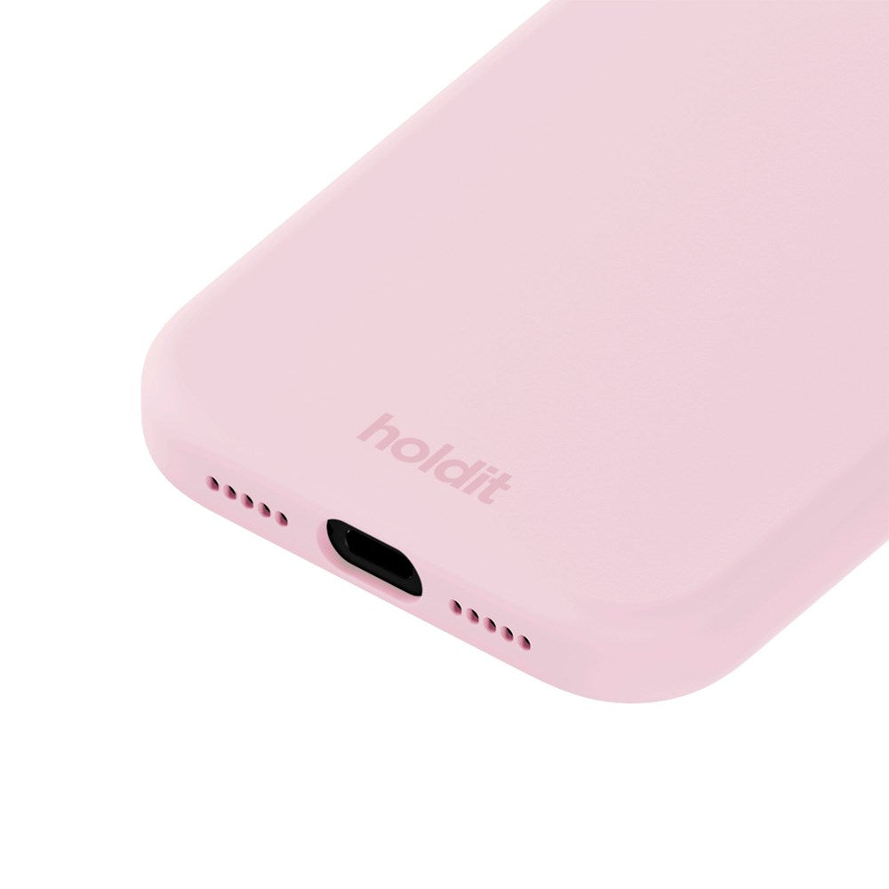 Holdit iPhone 17 Pro Soft Touch Silikone Mobil Cover - Pale Pink