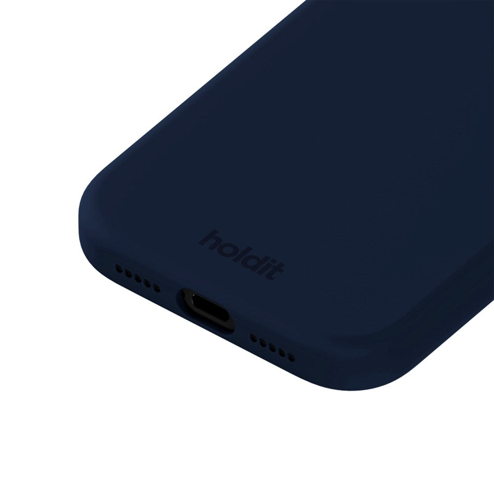 Holdit iPhone 17 Pro Soft Touch Silikone Mobil Cover - Midnight Blue