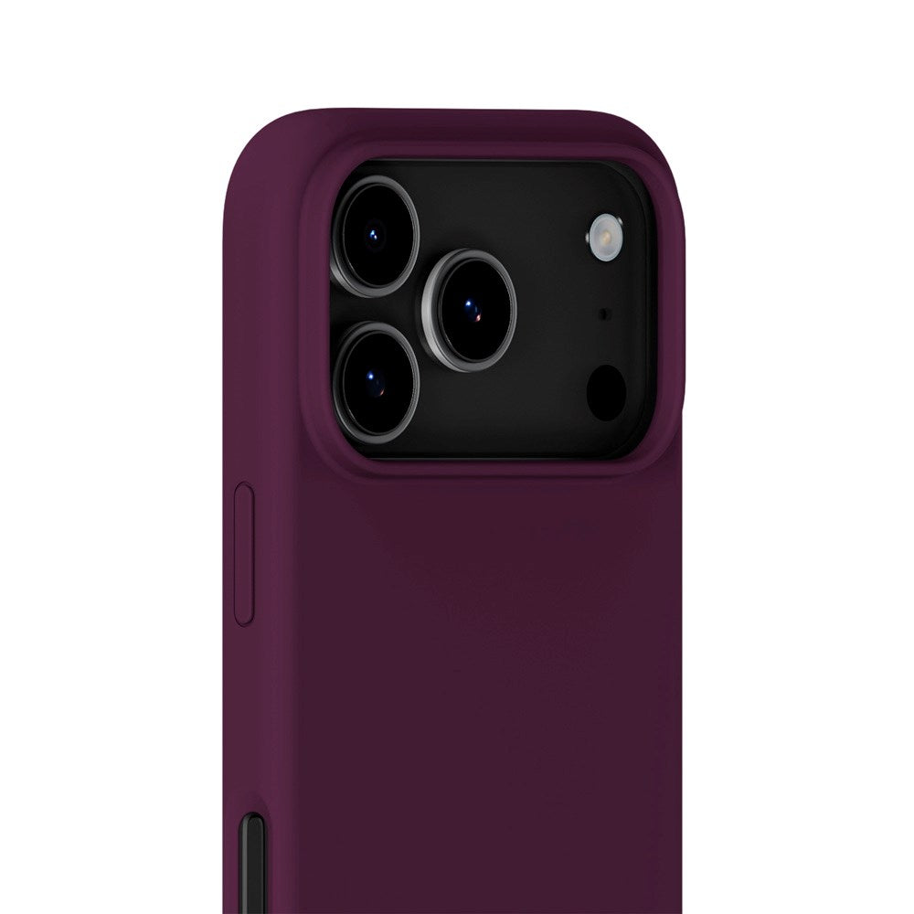 Holdit iPhone 17 Pro Max Soft Touch Silikone Mobil Cover - Deep Plum