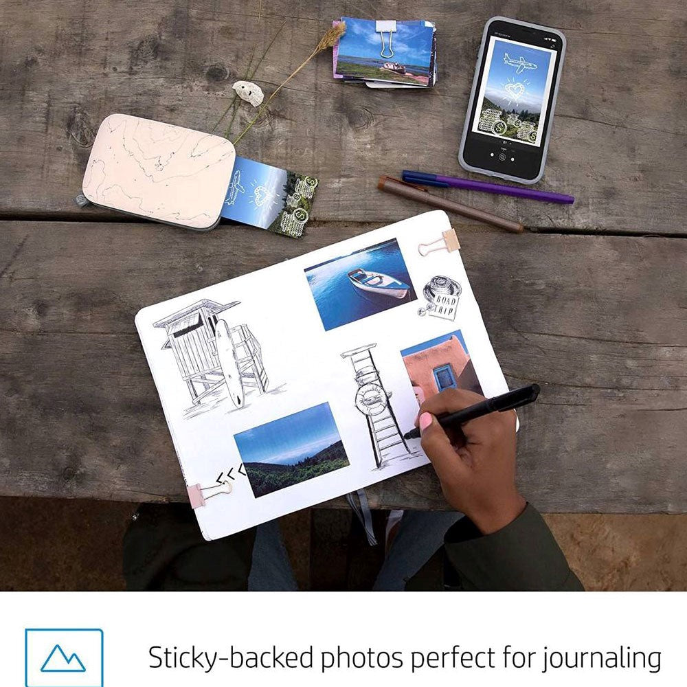 HP Sprocket Select Mobil Fotoprinter m. Fotopapir - 5,8 x 8,7 cm