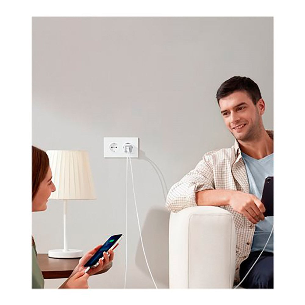 Anker 40W Vægoplader m. 2 x USB-C - Hvid