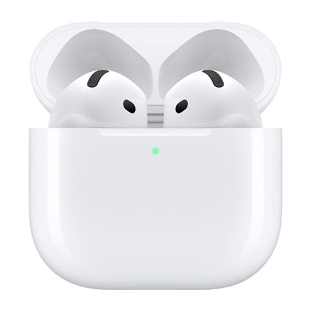 Apple Airpods 4 In-Ear Headset inkl. Opladningsetui - Hvid
